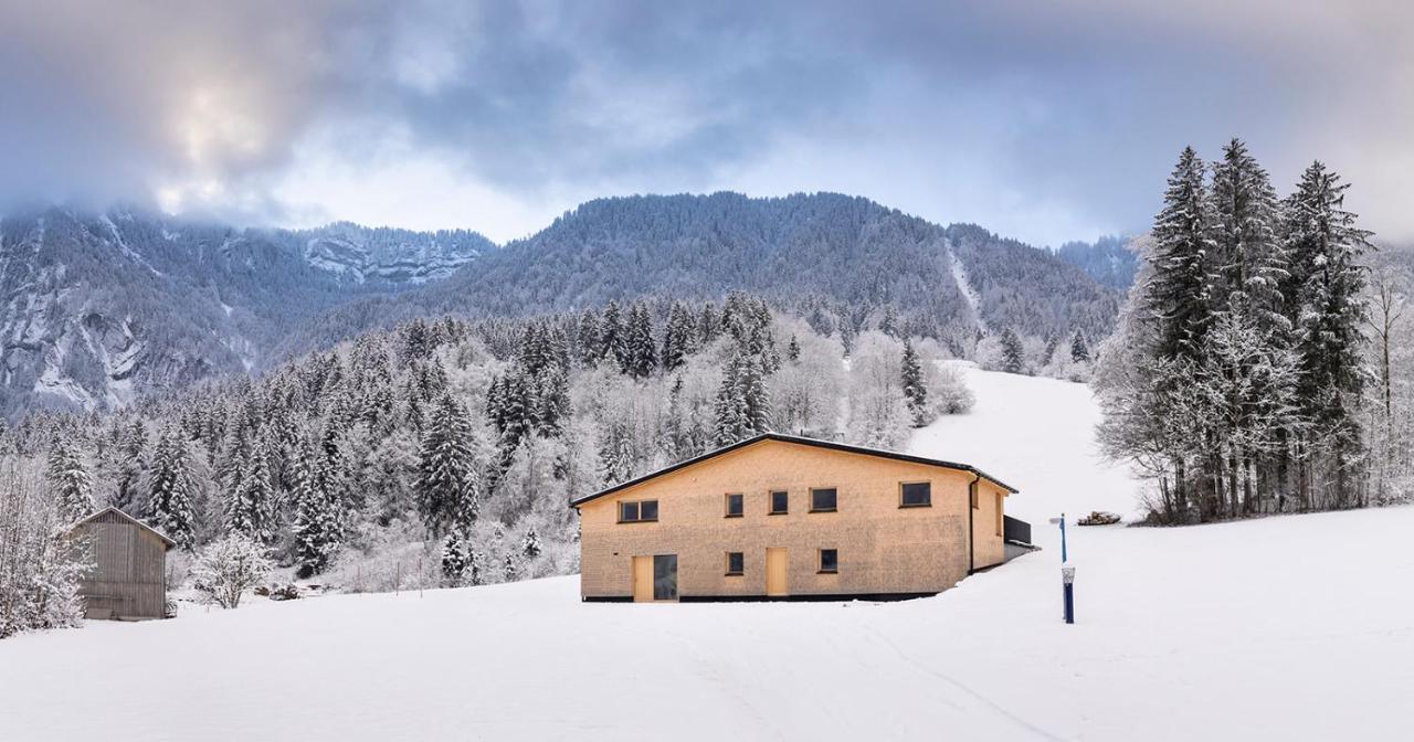 Ferienhaus Schihuette Mellau Villa Екстериор снимка